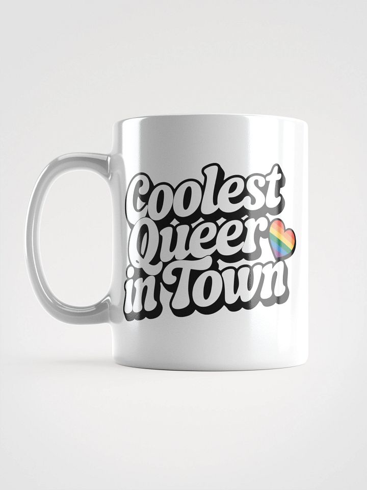 Rainbow Heart Coolest Queer Mug product image (1)
