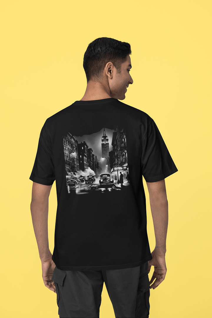 New York Empire State at Night (Mens Tee) product image (2)