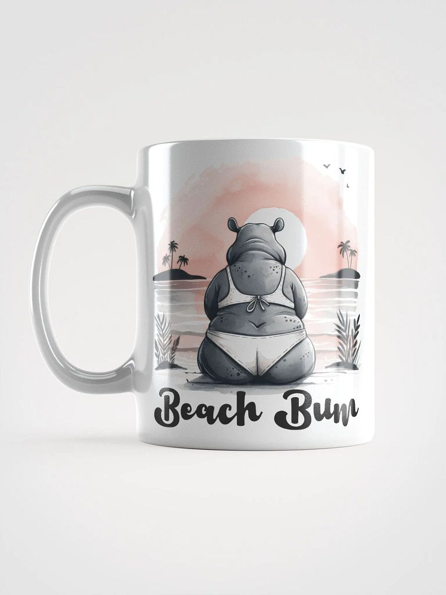 Bikini-Wearing Beach Bum Hippo Mug product image (17)