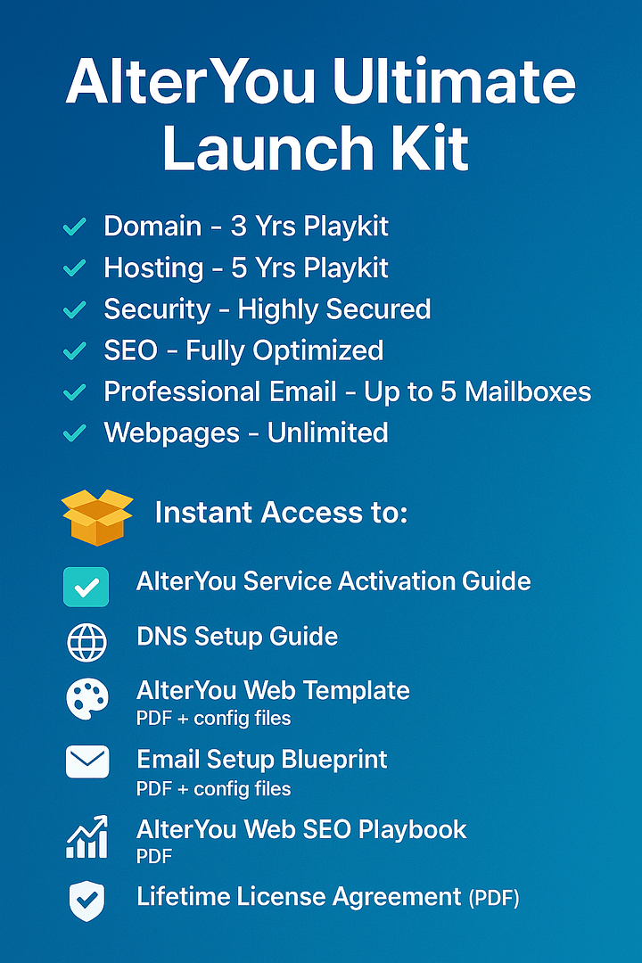 AlterYou Ultimate Launch Kit product image (1)