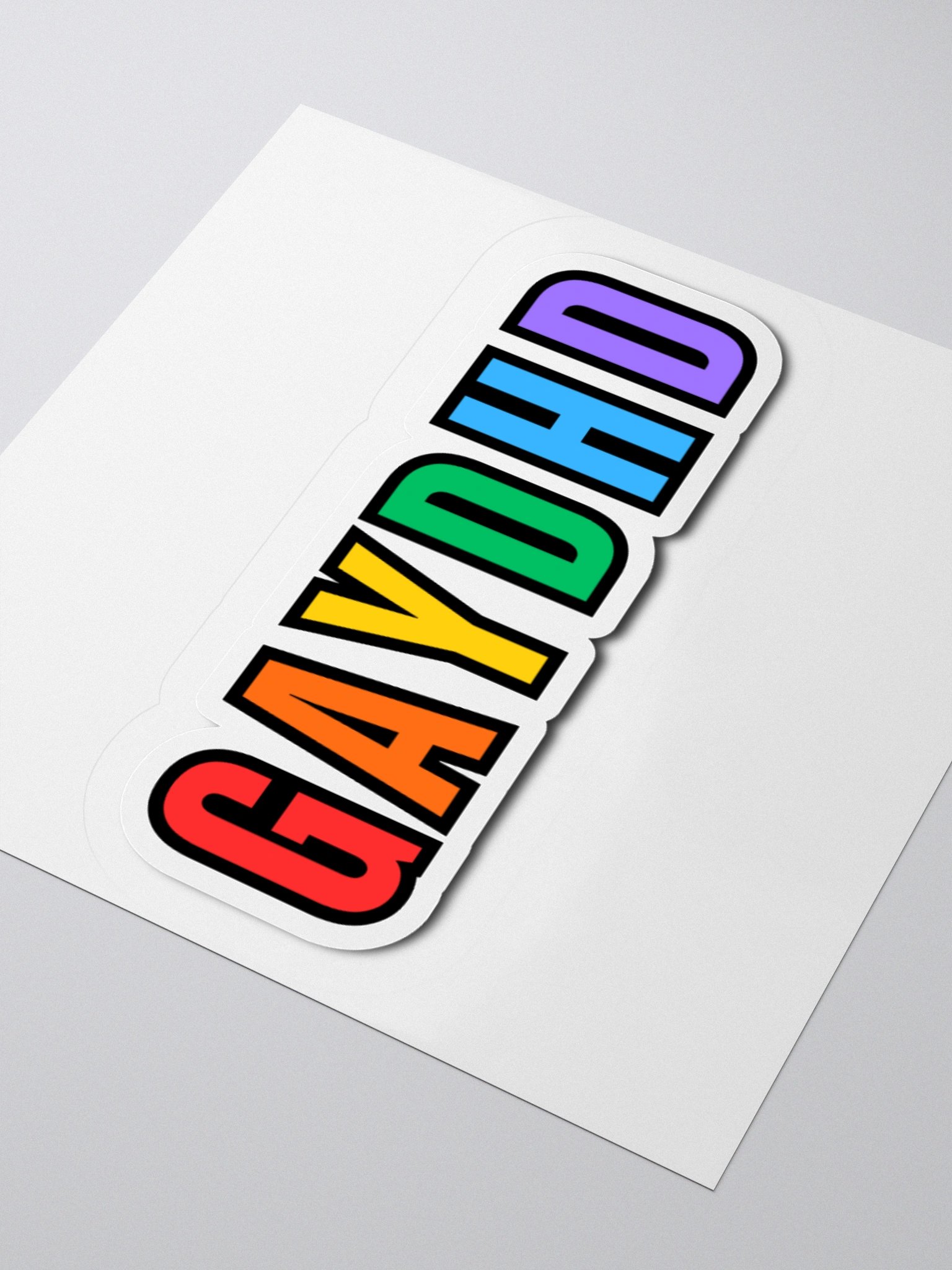 gayDHD Sticker product image (3)