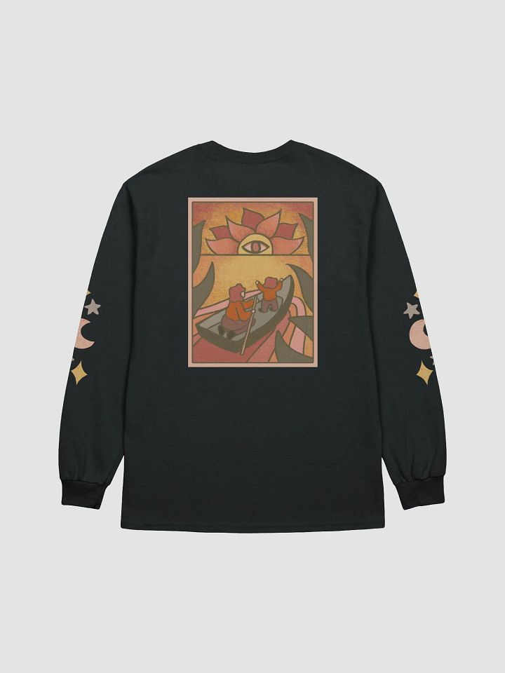 The Six of Blades with Celestial Sleeves - Gildan Brand Long Sleeve Tee product image (9)