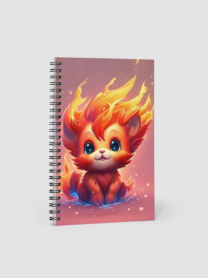 Fire Cat Notebook product image (1)