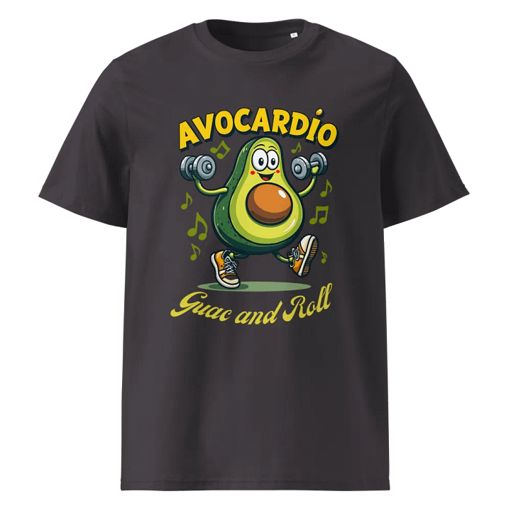 Avocardio Workout Fun Organic T-Shirt product image (5)