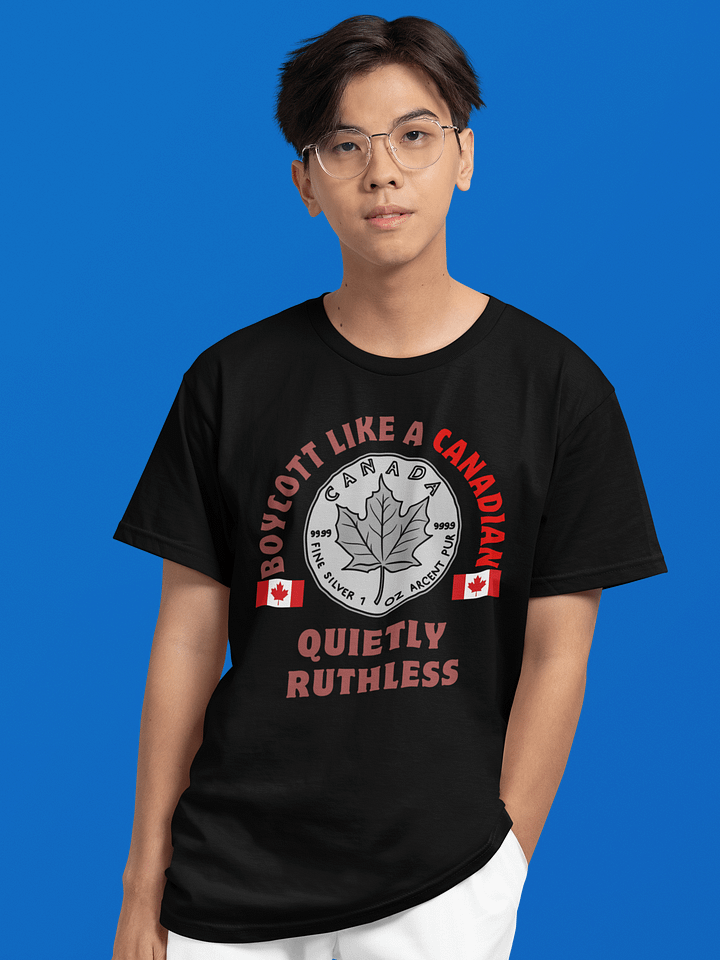 Canadian Maple Leaf Silver Coin T-Shirt product image (7)