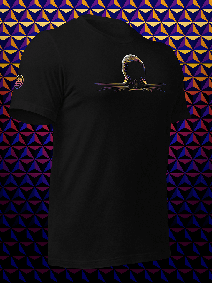 GEOSPHERE Line Art Unisex T-shirt product image (2)