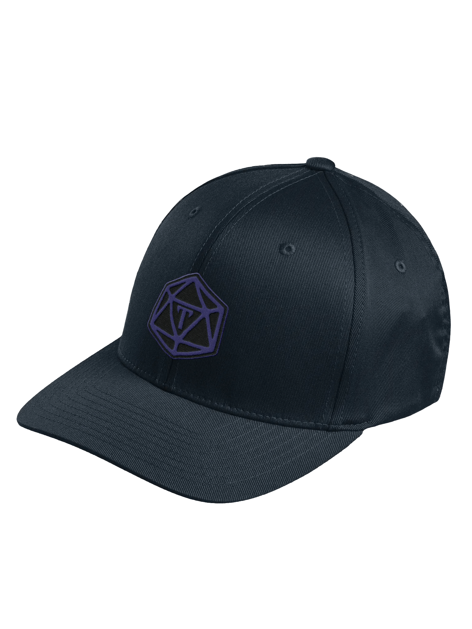 Dark Fitted Logo Cap product image (2)