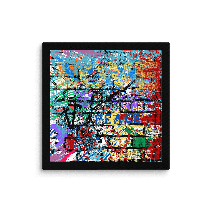 Peace in Graffiti Canvas Collection product image (1)