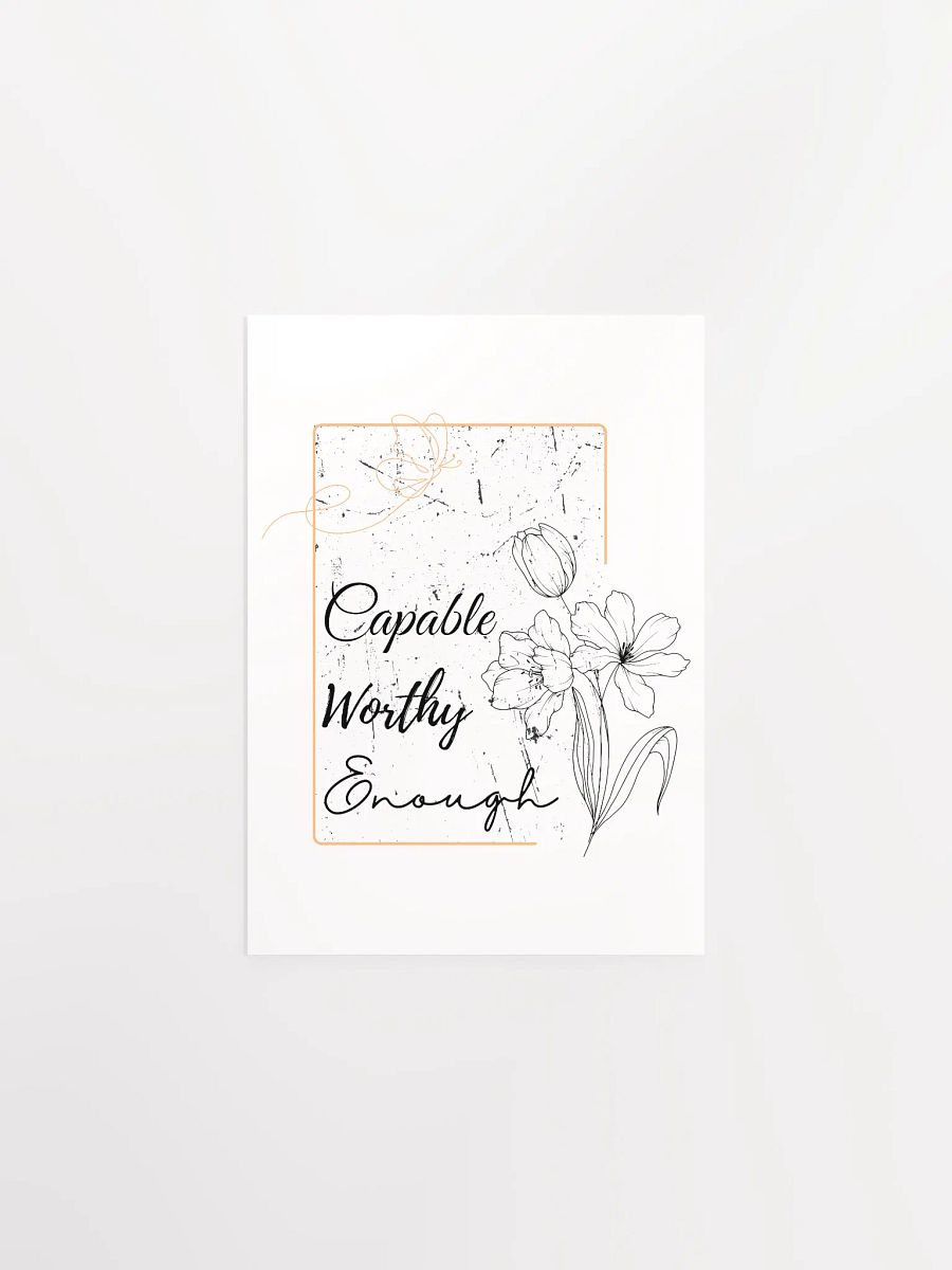 Vintage Flourish Matte Poster product image (1)