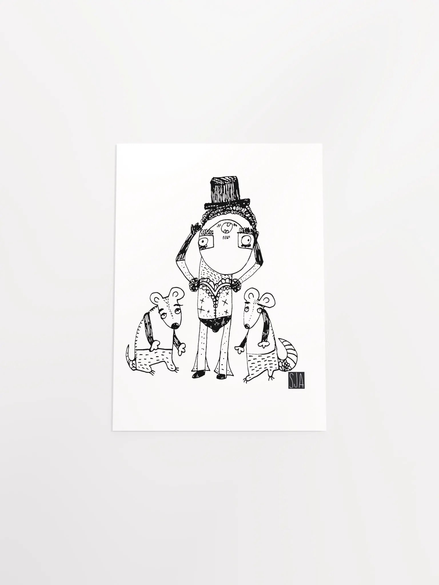 Fancy Dancer with Rat Boy Pals matte poster product image (20)