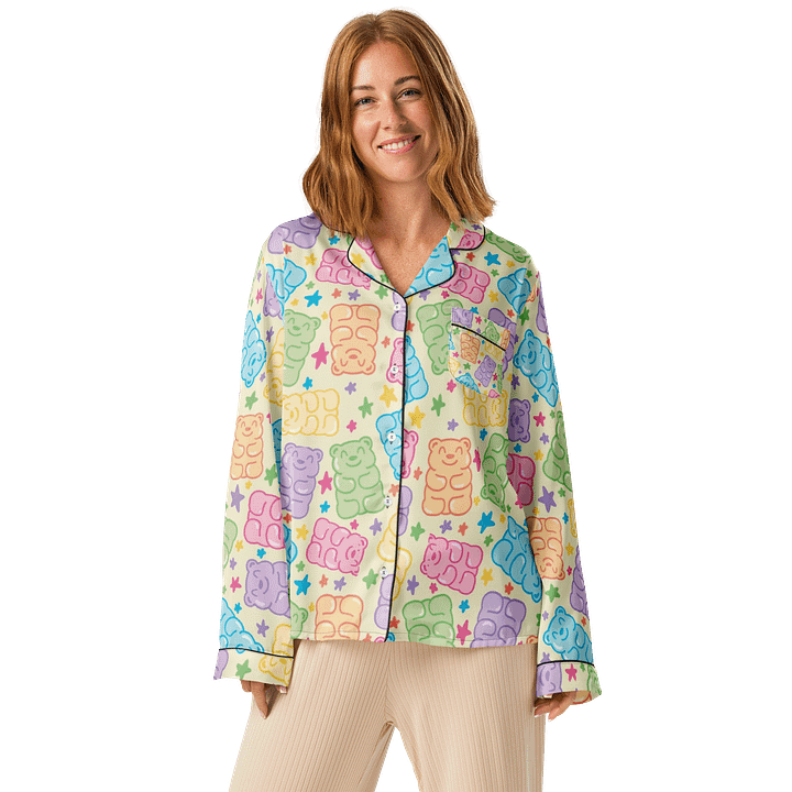 bear Gummy Dreams Women's Pajama Top product image (1)
