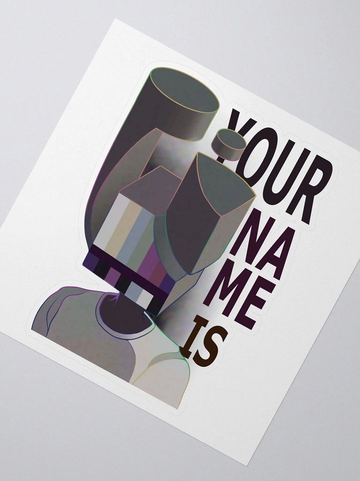 What's In His Head? Sticker product image (2)