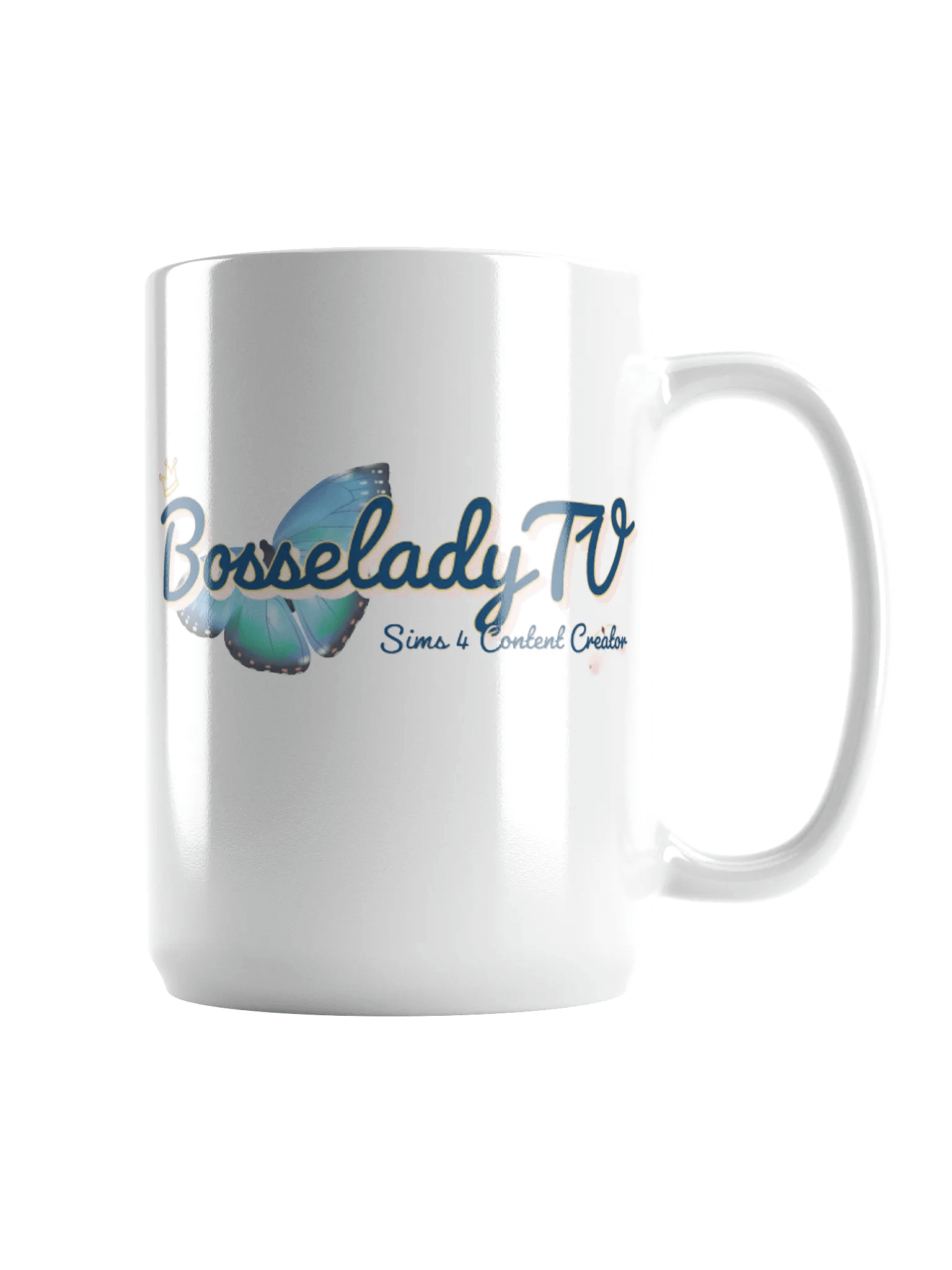 Blue Butterfly 15 oz Mug product image (1)