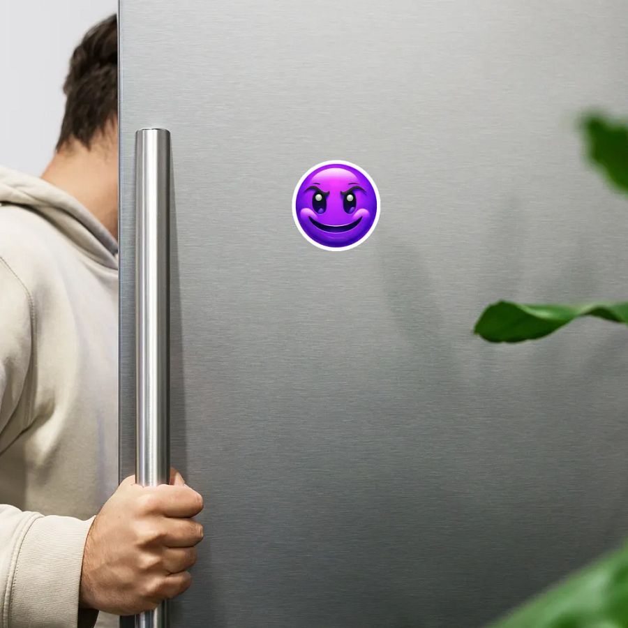 Channel Emote Magnet: Evil Smile product image (6)