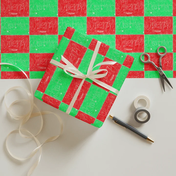 Merry Christmas Wrapping Paper product image (1)