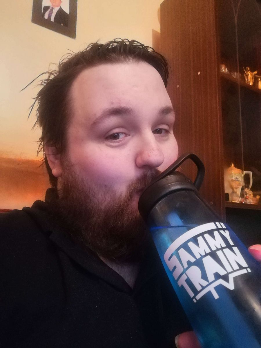 SammyTrainTV Logo Water Bottle product image (4)