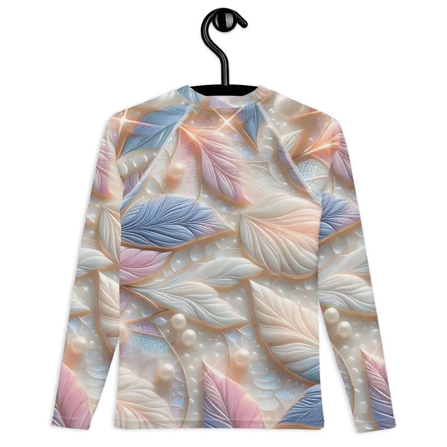 Dreamy Feathers Youth Rash Guard product image (8)