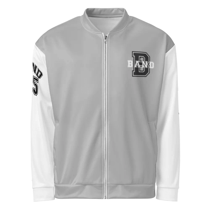 Classic Band Varsity Bomber Jacket product image (1)