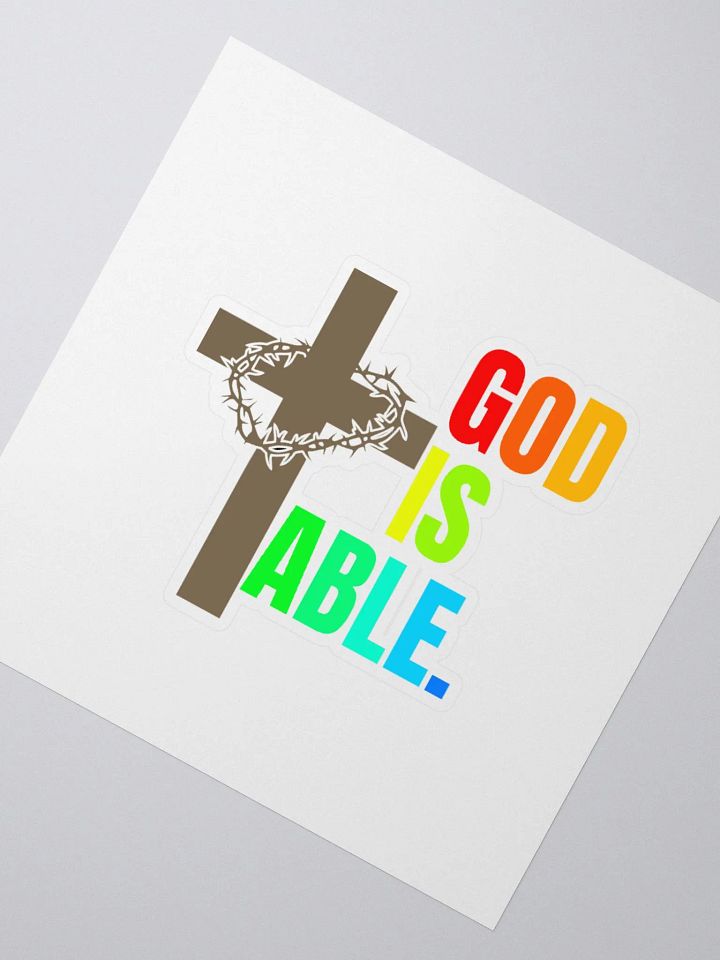 GOD IS ABLE. product image (8)