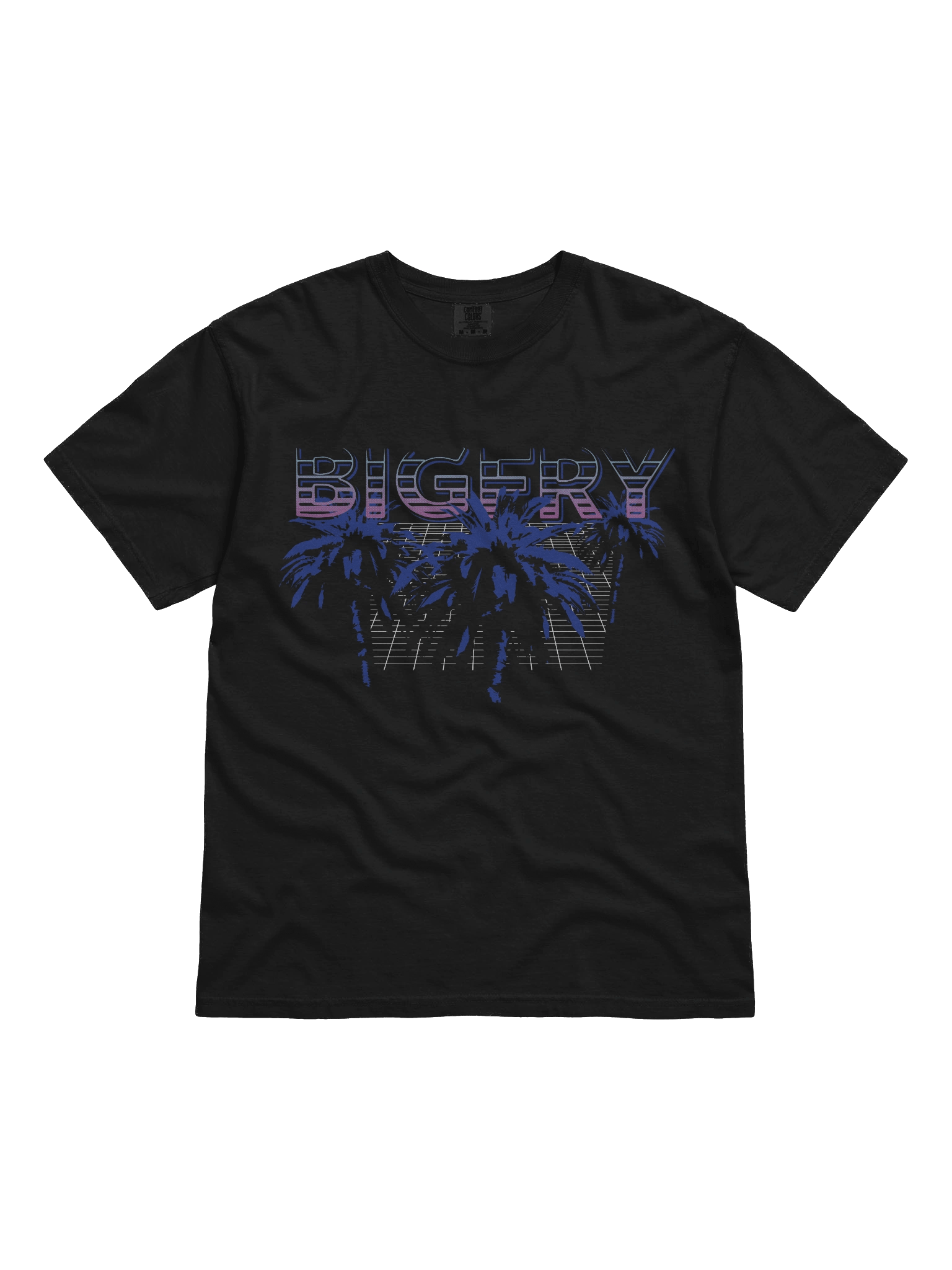 BIGFRY™ | PALM TEE (BLACK) product image (1)