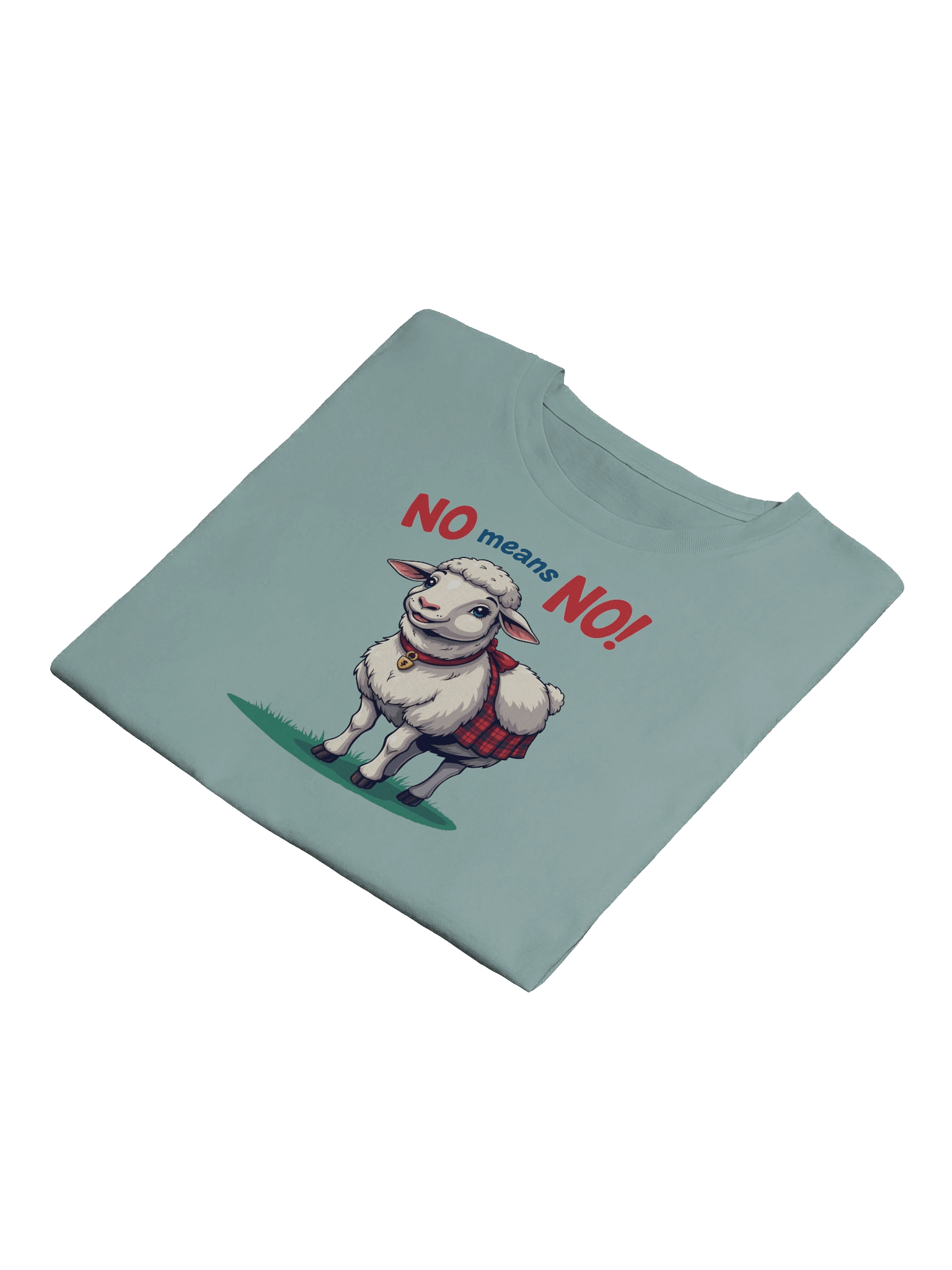 No Means No! Sheep Protest Crop Top product image (32)