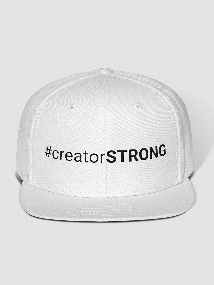 #creatorSTRONG - Hat - Black & Black product image (1)