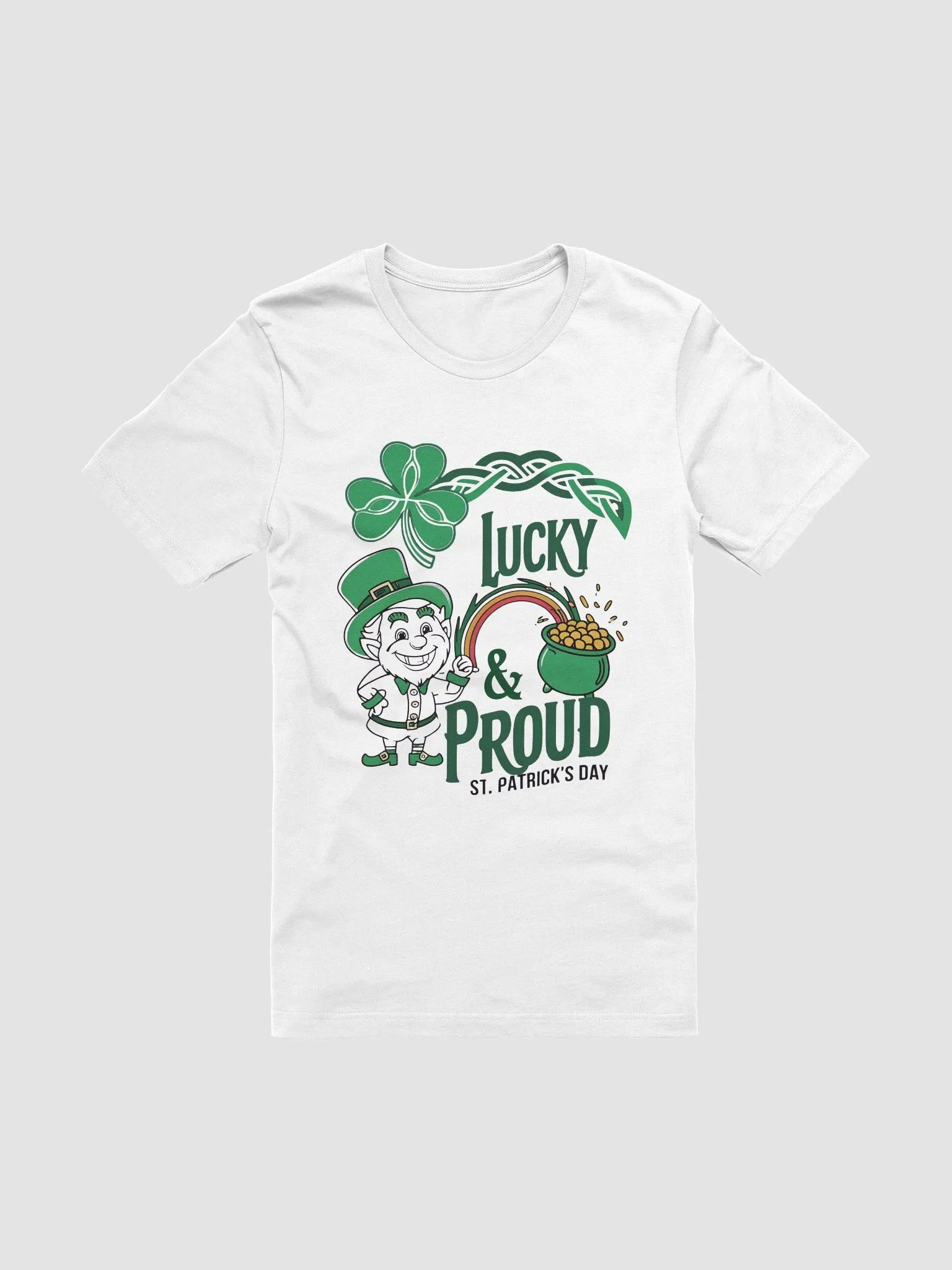 Lucky & Proud St. Patrick's Day T-Shirt product image (2)