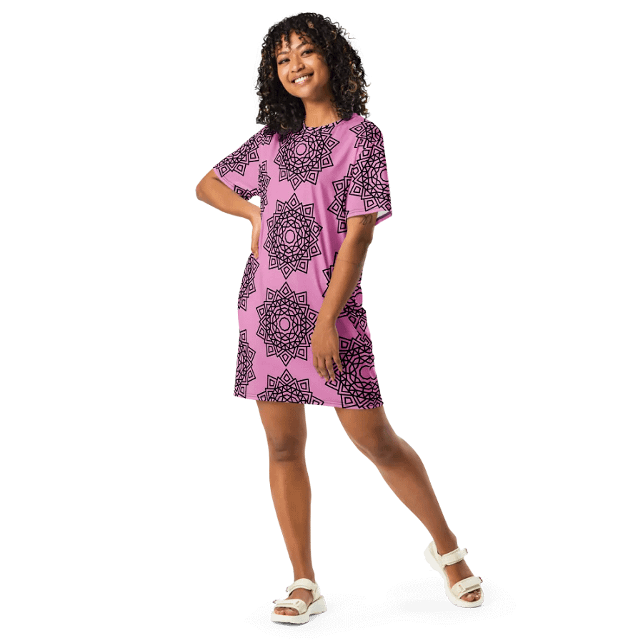 Pink Mandala T Dress product image (2)