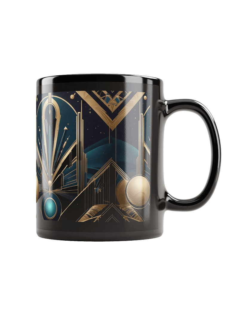 Black Glossy Mug
