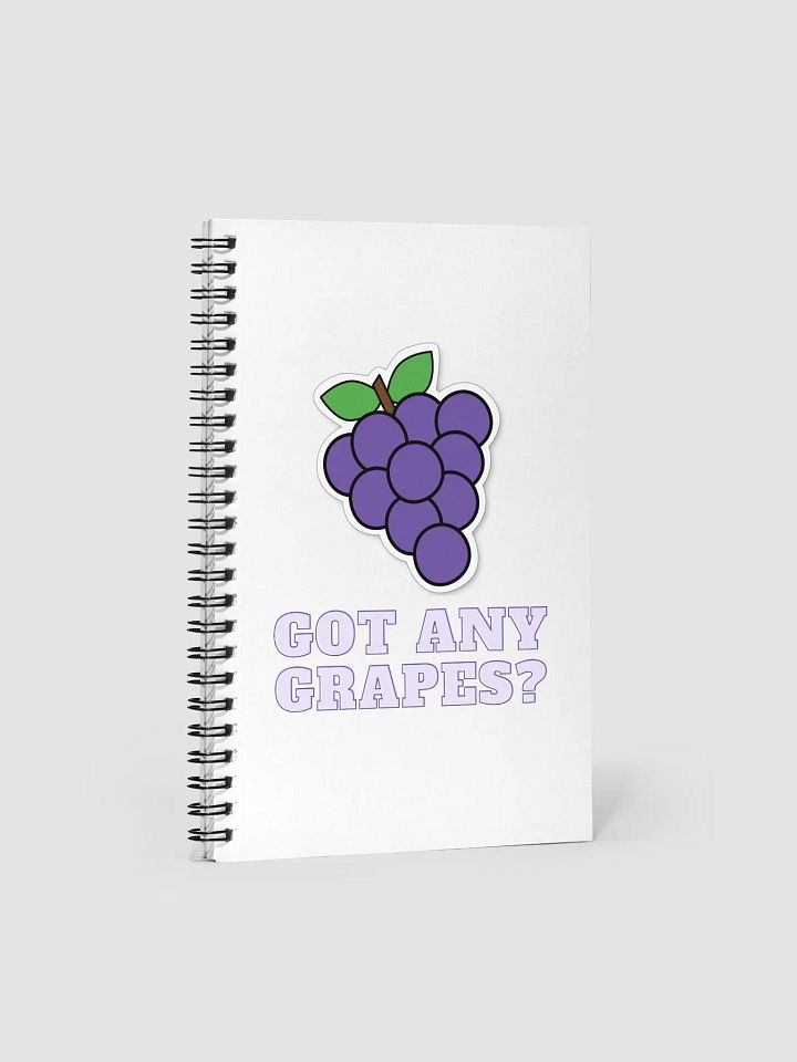 Got Any Grapes Notebook product image (1)