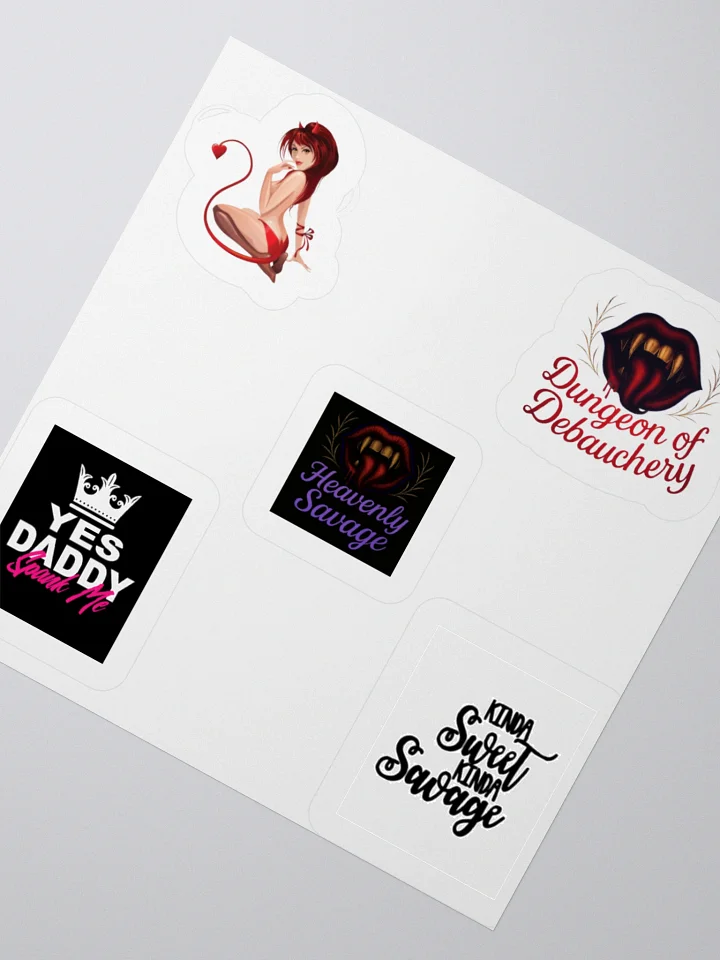dungeon of debauchery stickers product image (5)