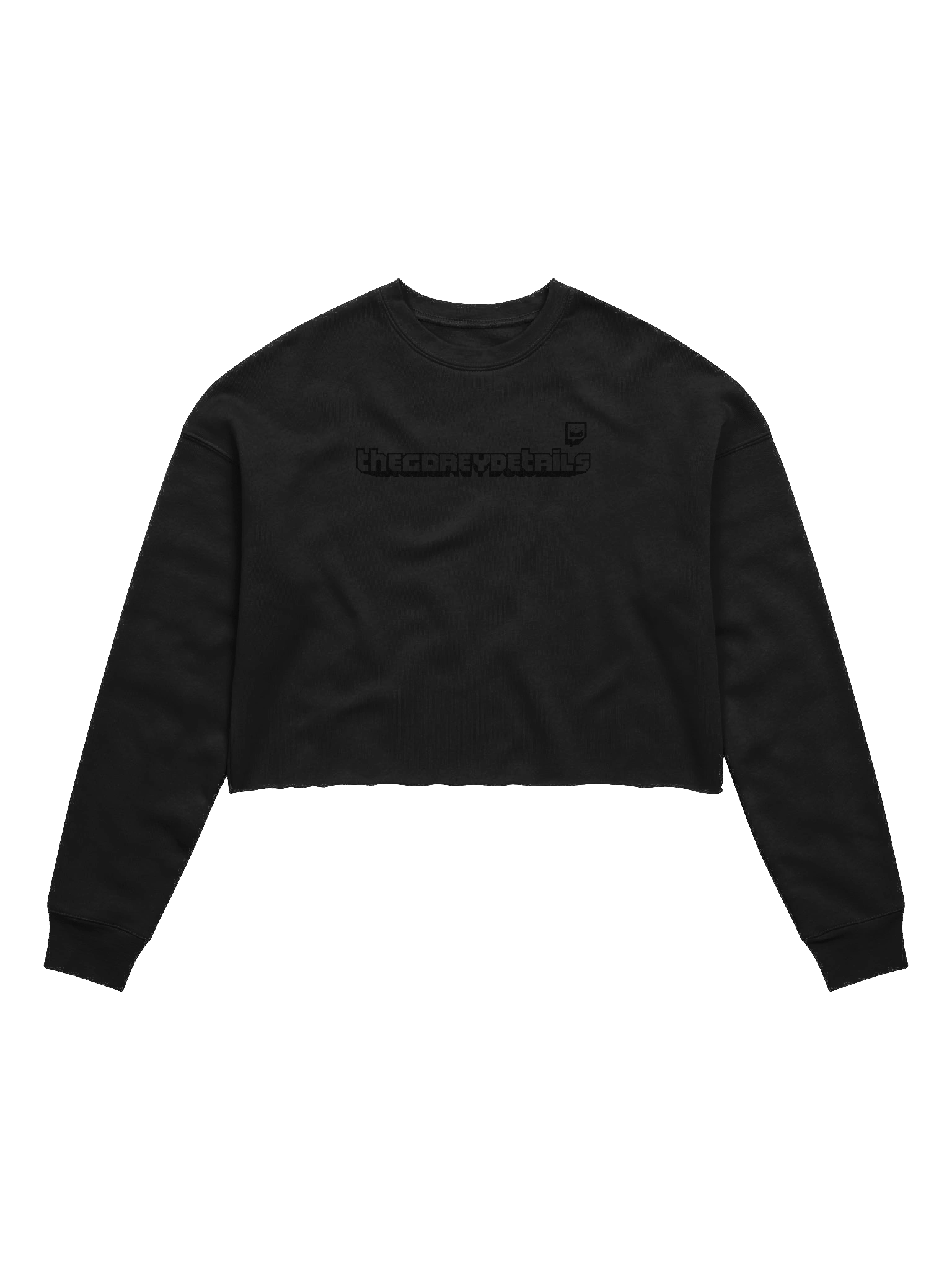 TTV Black - Bella+Canvas Women's Fleece Crop Sweatshirt product image (1)