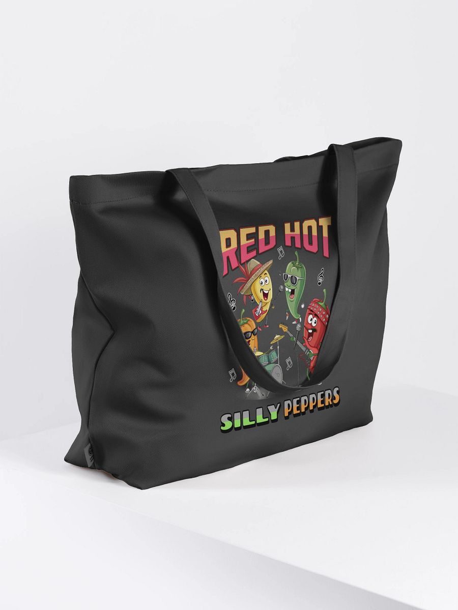 Red Hot Silly Peppers Organic Tote Bag product image (1)