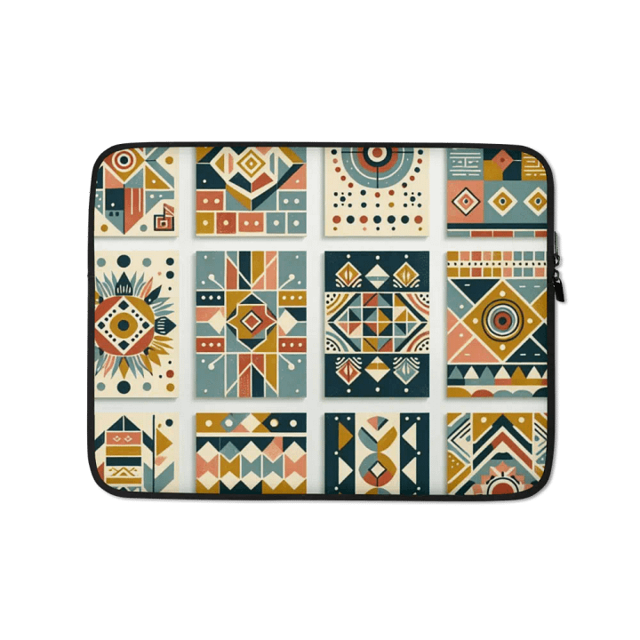 Tribal Tiles Laptop Sleeve product image (1)