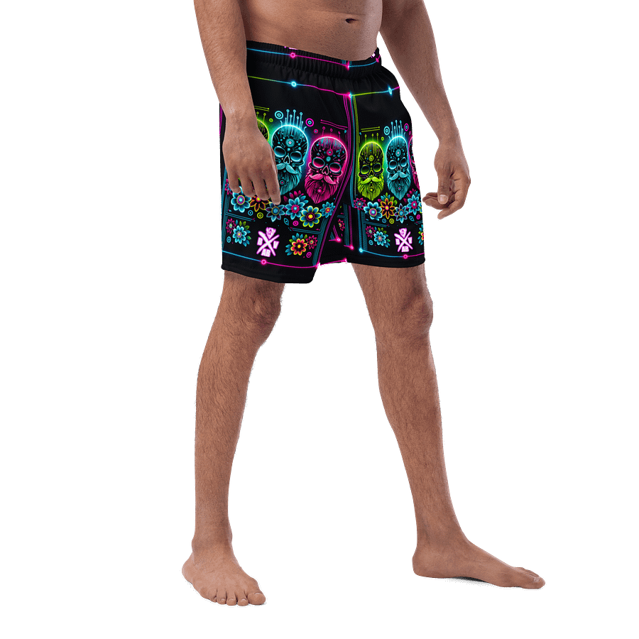 Neon skulls swim shorts product image (3)
