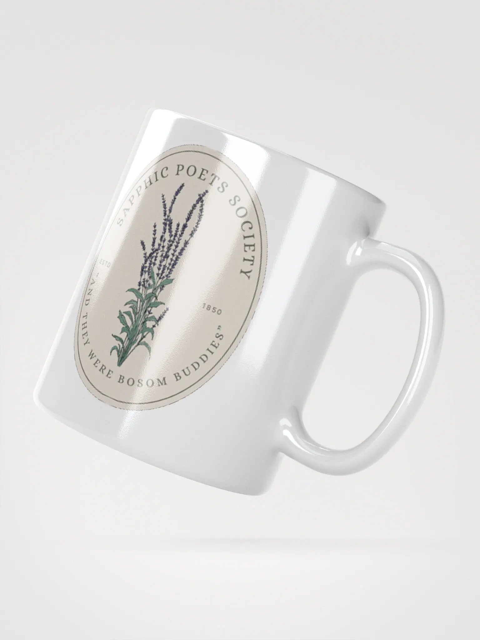 Sapphic Poets Society Emblem Mug product image (2)