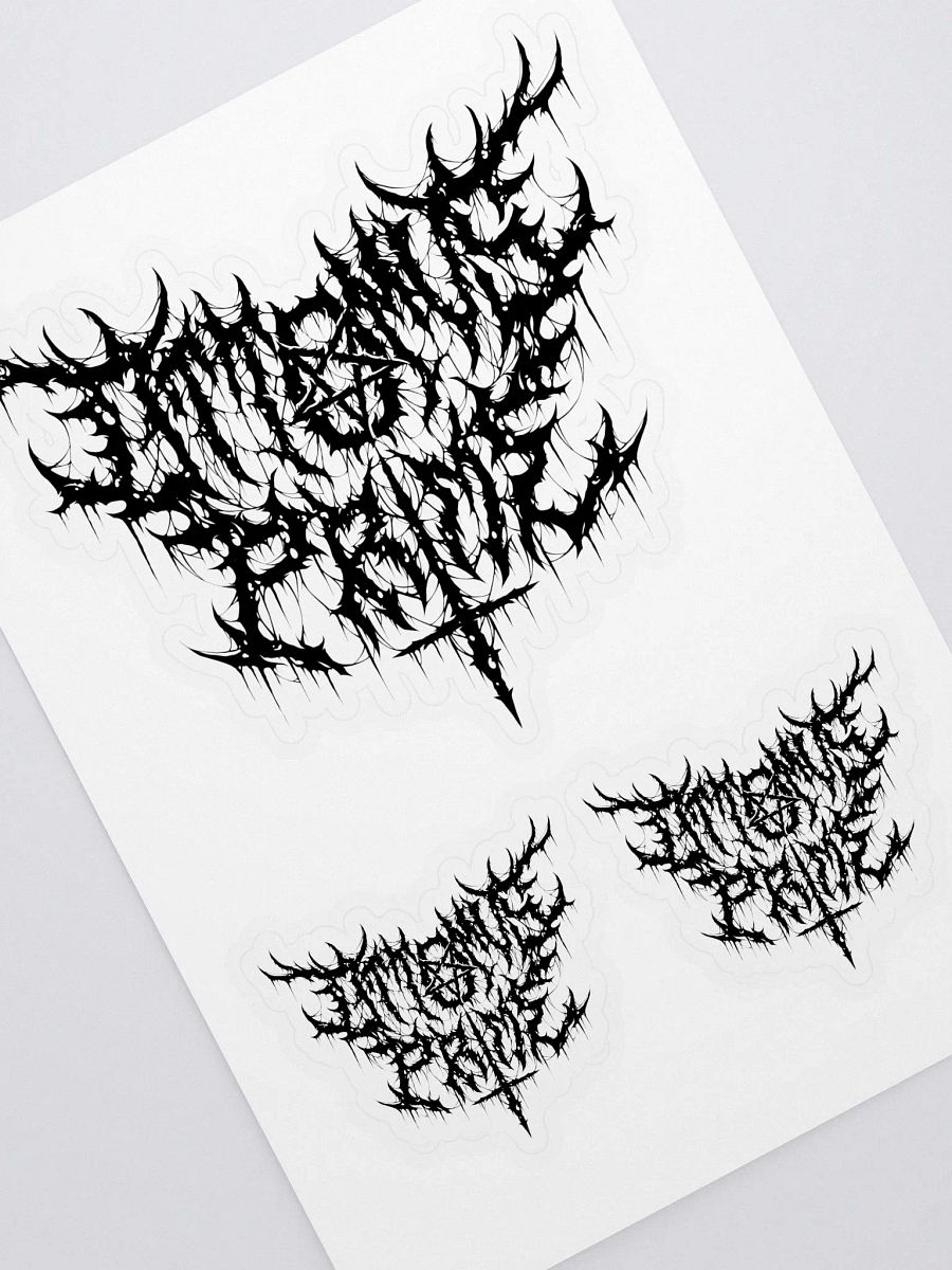 Ottomus Prime Metal Logo Stickers product image (1)