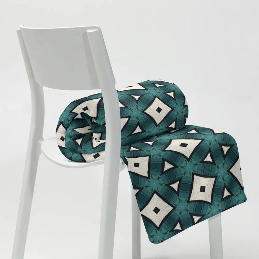 Geometric Shapes Throw Blanket product image (9)