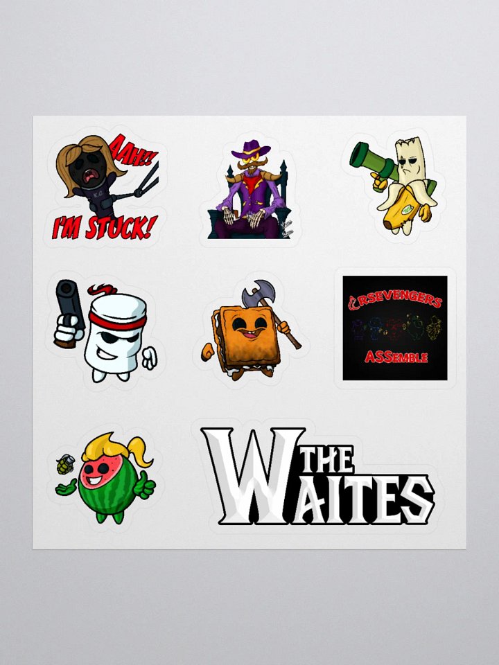 The Squad Kiss Stickers product image (1)