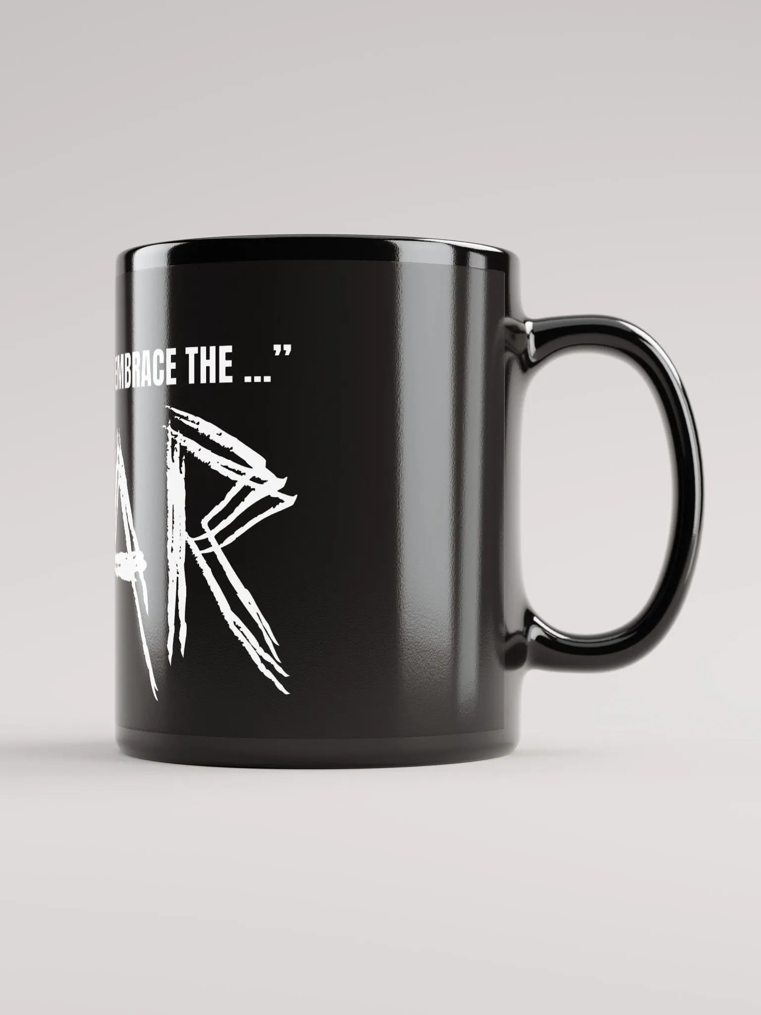 FEAR Official Black Glossy Mug – Limited Edition product image (1)