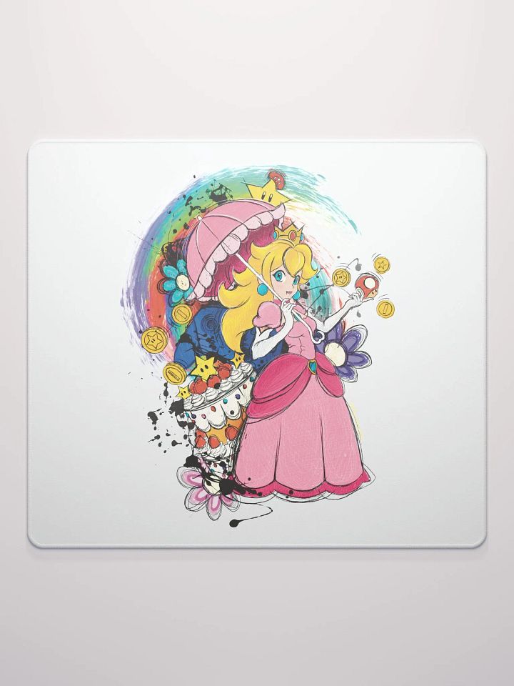Princess Peach by StephyJ Gaming Mouse Pad product image (4)