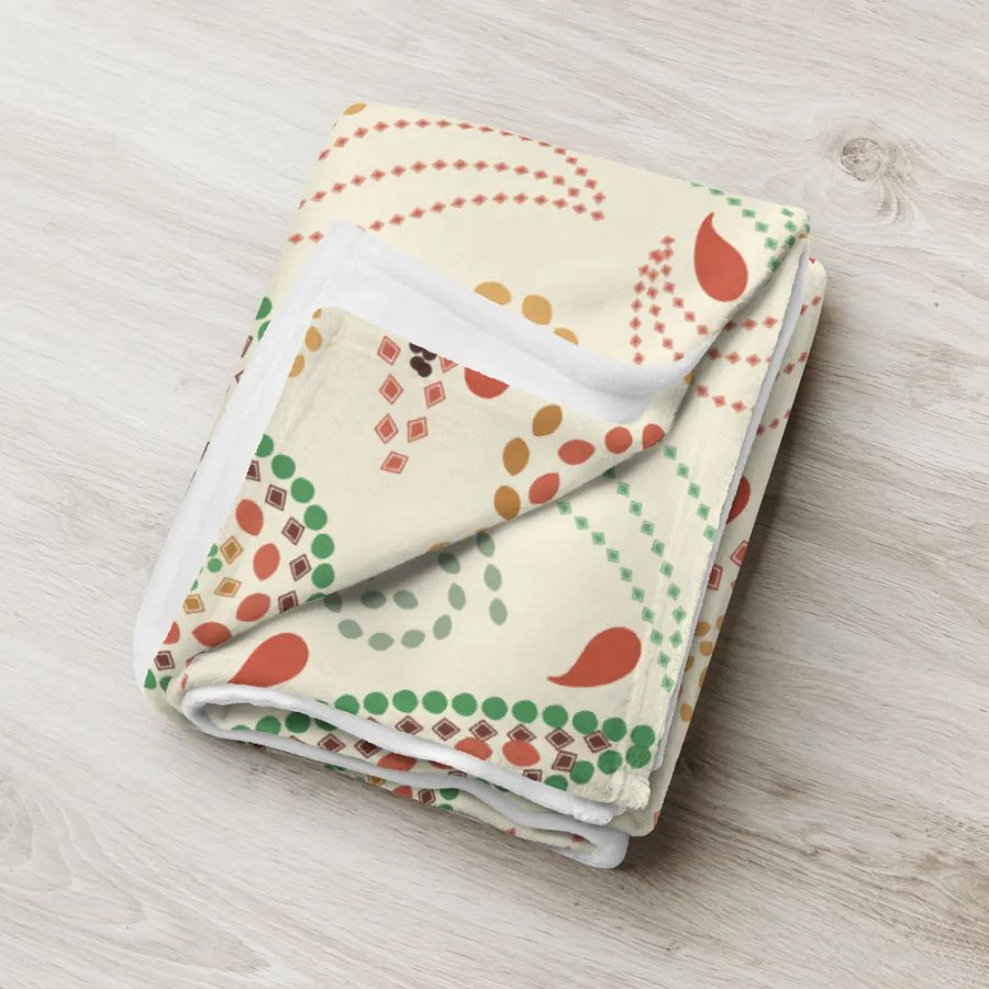 Tropical Paisley Blanket product image (18)