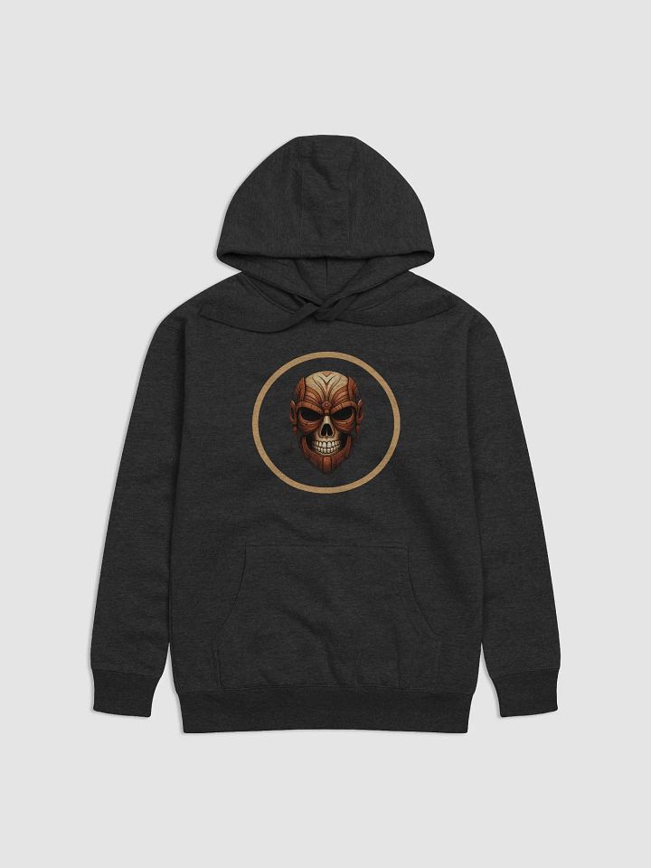 Tribal Skull Engraved Premium Hoodie product image (2)