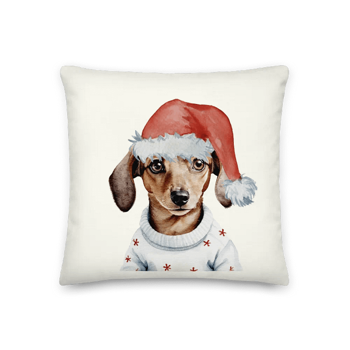 Santa Paws All-Over Print Pillow product image (1)