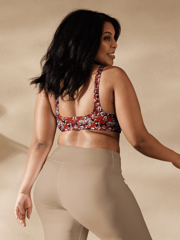 Fire Flower | Recycled Padded Bikini Top product image (2)