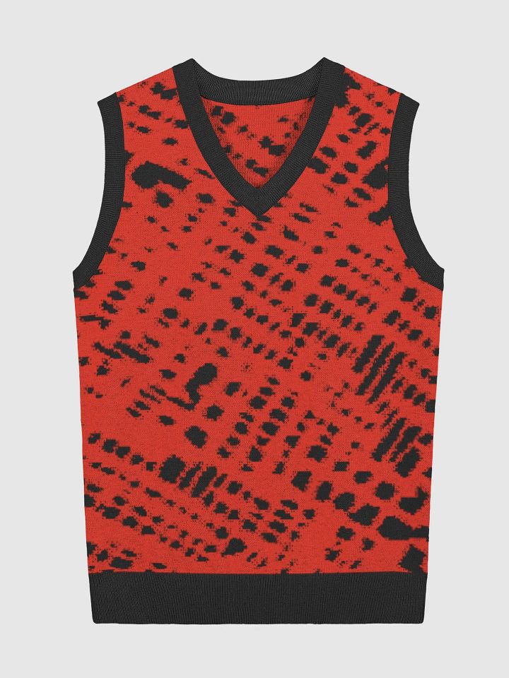 Abstract Elegance Knitted Vest product image (5)