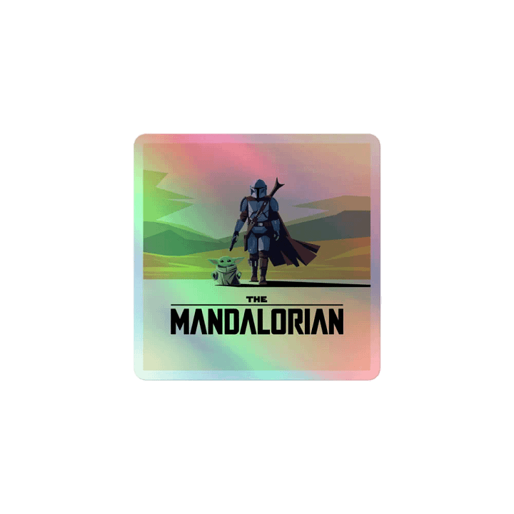 The Mandalorian Holographic Sticker product image (1)