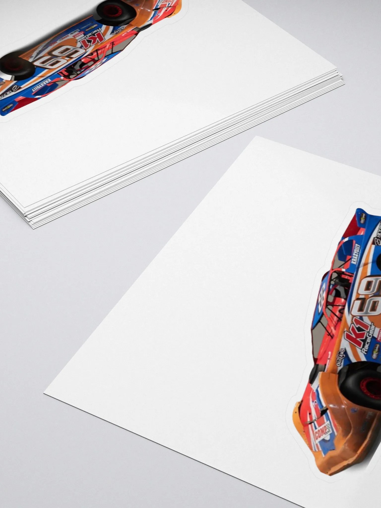 69 Dirt Late Model Car Sticker product image (4)