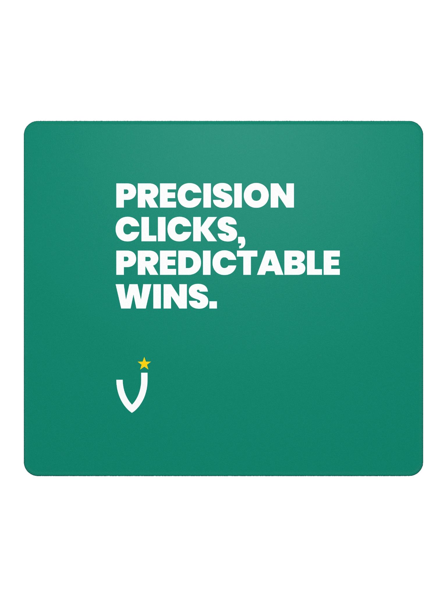 PRECISION CLICKS, PREDICTABLE WINS Gaming Mouse Pad product image (2)