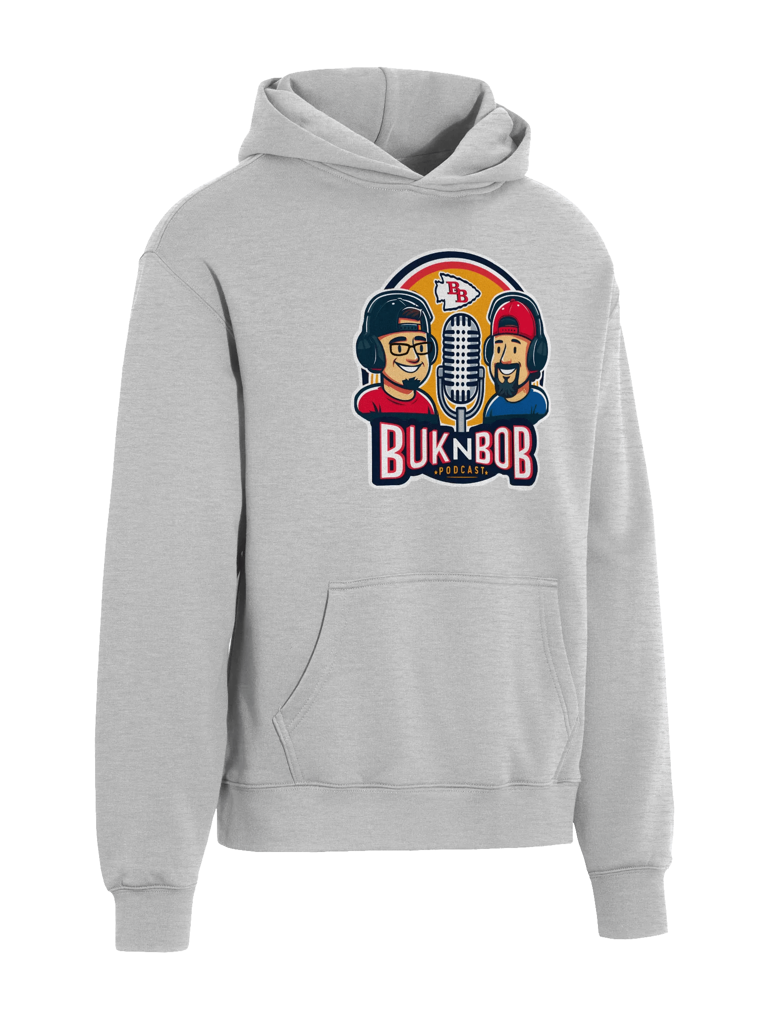 Buk N Bob Podcast Logo Hoodie product image (11)